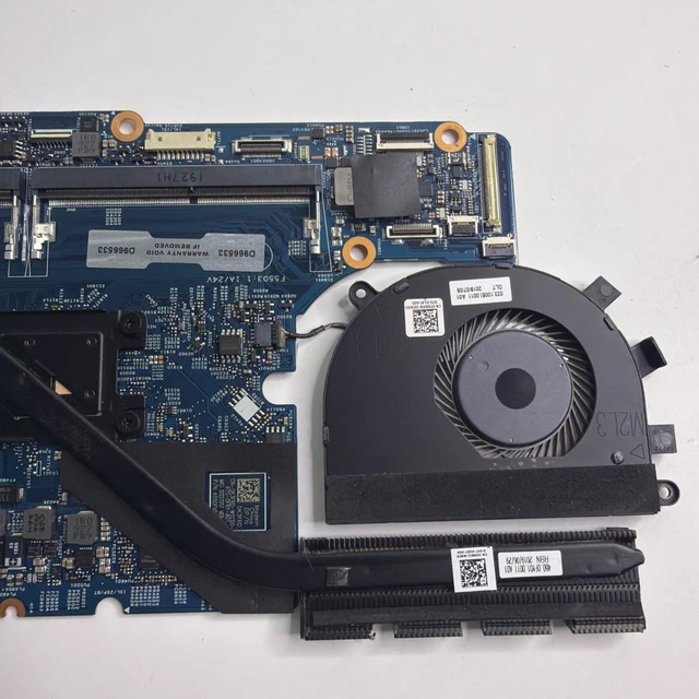 Major Component Computer Network DELL LATITUDE 3500 Motherboard Main Board Intel Core i5-8265U Heatsink ...