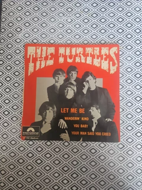 The Turtles Let Me Be Rare Disque 45T Ep Biem French Tb/Excell