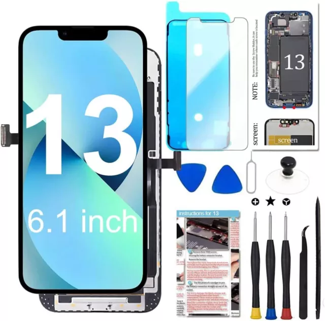 For iPhone XR Max 11 12 13 OLED LCD Display Touch Screen Replacement Lot