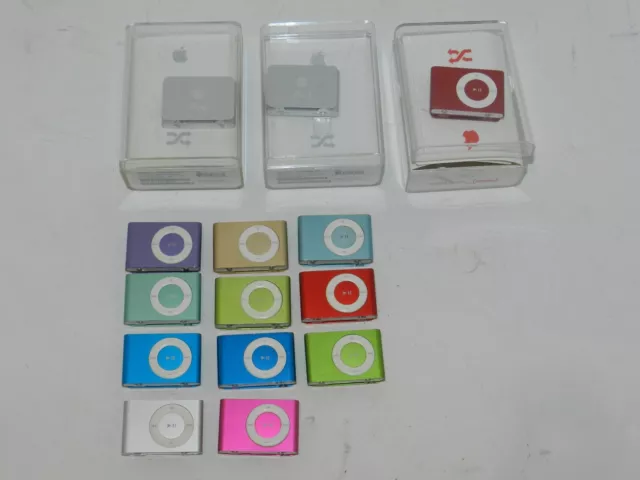 Apple iPod Shuffle 2nd Generation Tested Verified USA - U Pick Color !!!