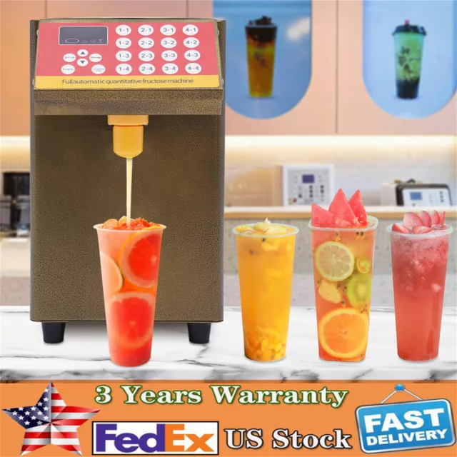 8000cc Automatic Fructose Dispenser,Quantitative Bubble Tea Equipment Machine