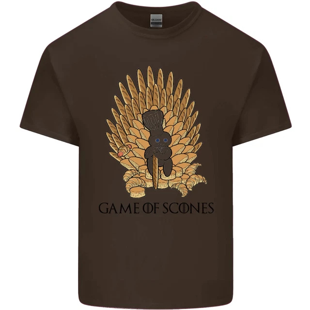 T-shirt bambini Game of Scones parodia film divertente GOT 8