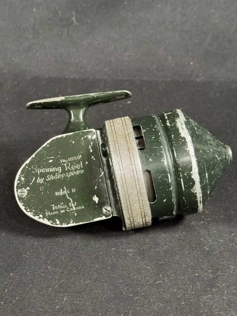 VINTAGE SHAKESPEARE Spinning Reel H 1850 FJ made in Canada from
