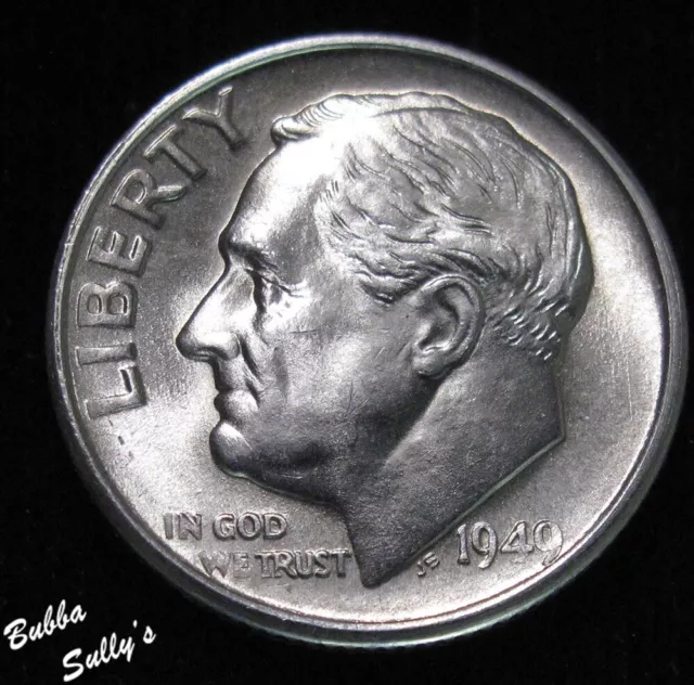 1949 S Roosevelt Dime UNCIRCULATED