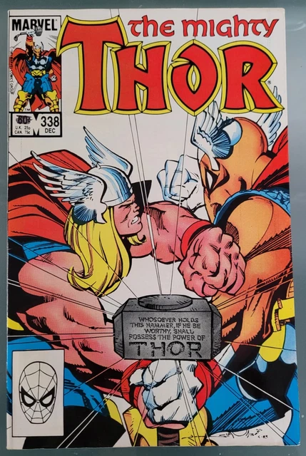 The Mighty Thor #338 (1983), Walt Simonson, 2nd Beta Bill! low grade
