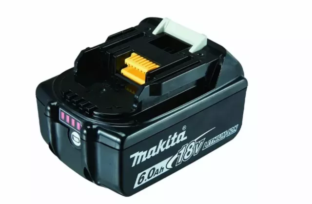Makita 18V  6.0Ah Li-ion LED Battery BL1860 Twin pack