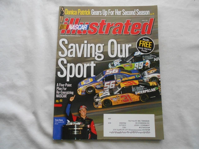 NASCAR ILLUSTRATED Magazine-APRIL,2011 DANICA PATRICK