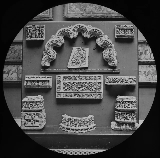 Magic Lantern Slide KENSINGTON ART MUSEUM NO19 C1888 PHOTO V&A VICTORIA & ALBERT