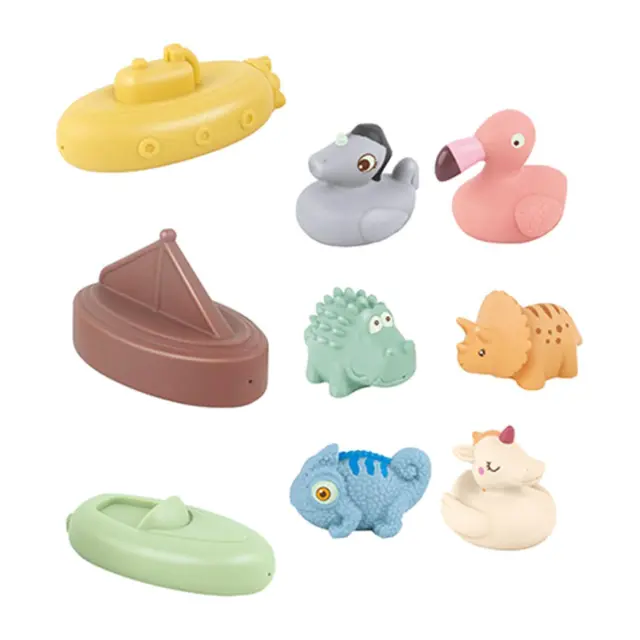Kinder-Badezimmerspielzeug für Wasser, Kleinkinder, Baby-Segelboot,