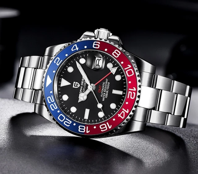 London Craftwork Steeldive SD1953 - Orologio Subacqueo Automatico, Cassa 41mm Acciaio 316L, Vetro Zaffiro, Movimento Seiko NH35, 300m Water Resistant