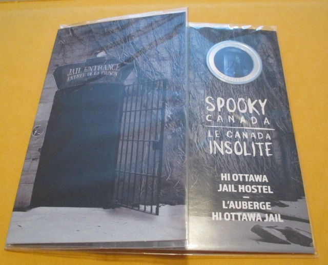 Canada 2019 'Hi Ottawa Jail Hostel - Spooky Canada Lenticular 50-Cent Coin