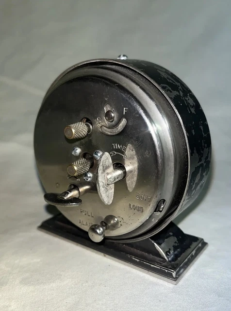 Antique Black Westclox Baby Ben Style 4 (1934-39) Alarm Clock-Working 7