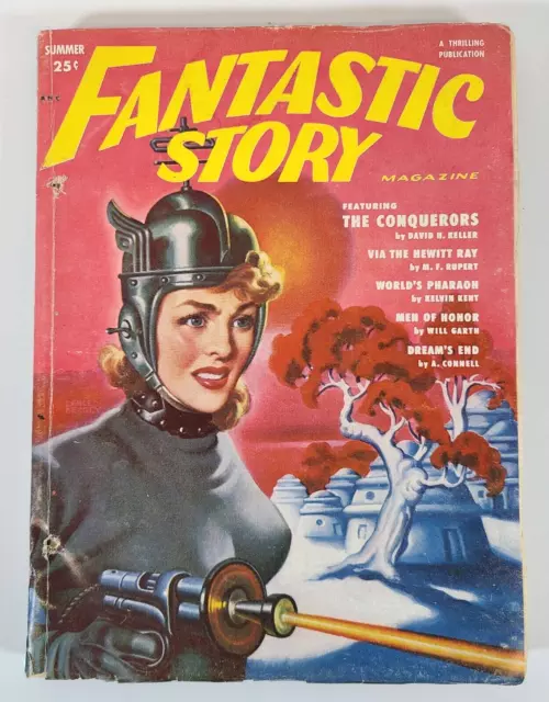 Fantastic Story Quarterly - Pulp Magazine Summer 1951 Vol 2 No. 2