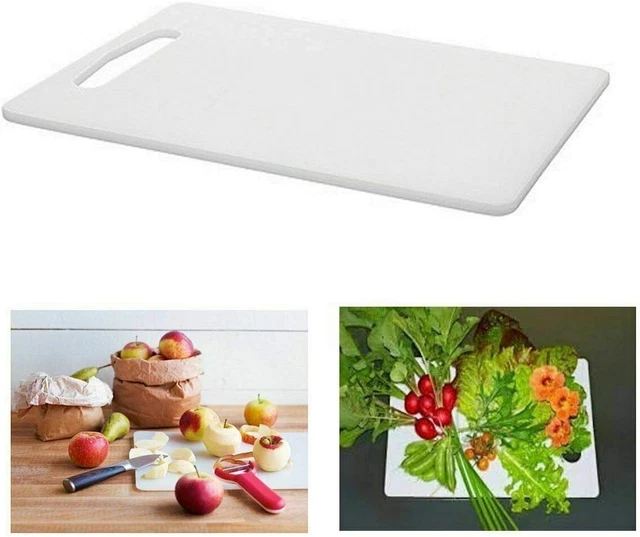 Tabla de cortar plástico antideslizante bloque de corte de alimentos alfombra herramienta de cocina corte fácil