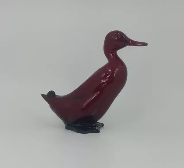 Royal Doulton Flambe HN956 Mallard Drake Duck Standing HN956