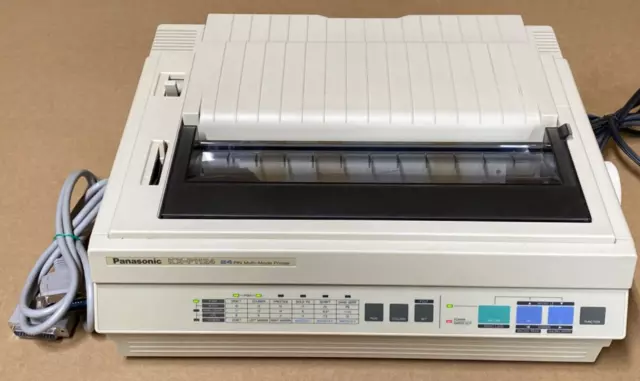 Vintage Panasonic KX-P1124 24 Pin Multi-Mode Impact Dot Matrix Printer (READ)