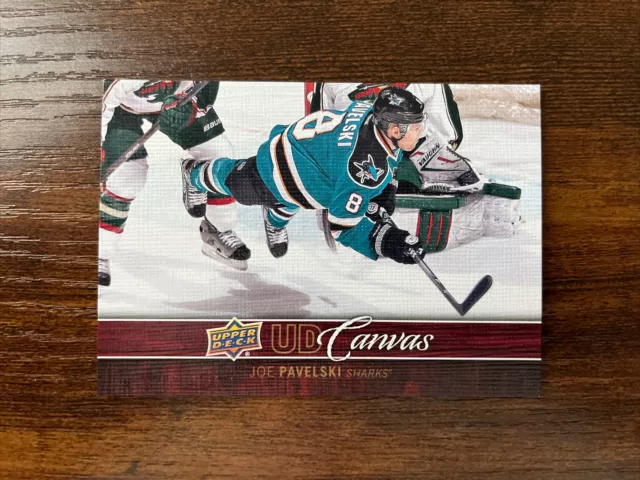 2012-13 Upper Deck UD Canvas #C70 Joe Pavelski San Jose Sharks Dallas Stars