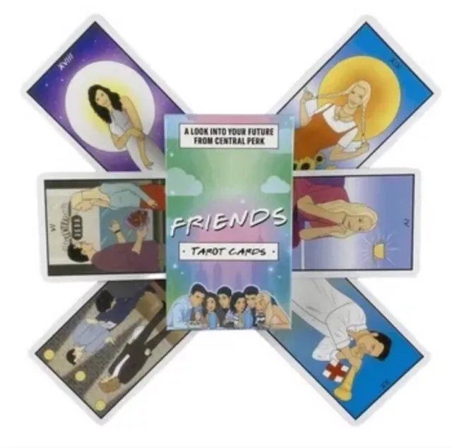 Friends TV Show Tarot Card Deck Guidebook Divination Oracle Gift Board Game