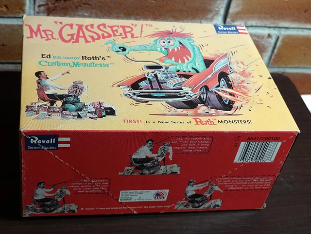 MAQUETTE REVELL ED Big Daddy Roth Mr Gasser Scale Model Kit 2001 Custom ...