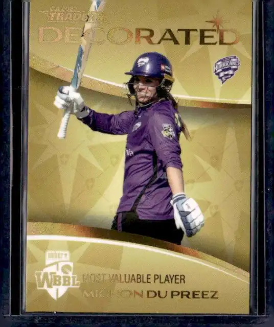 2023/24 CRICKET TRADERS LUXE DECORATED PARALLEL (DP19) Mignon Du