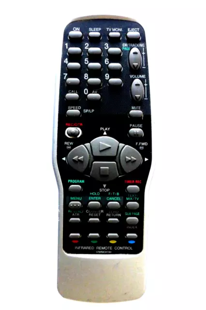 Roadstar Tv/Vcr Combi Remote Control 076R0Ch190