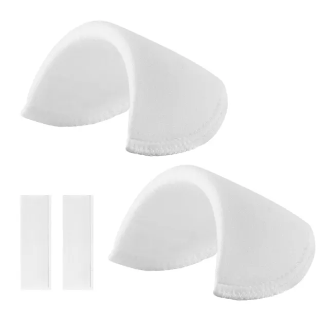 Self-adhesive Sponge Shoulder Pad Women's Enhancer White