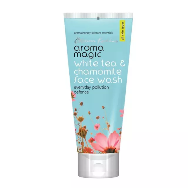 Aroma Magic White Tea & Chamomile Face Wash 100ml Deep Cleanse fresh Look