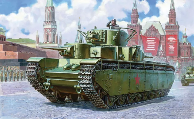 Zvzeda 5061 1/72 T-35