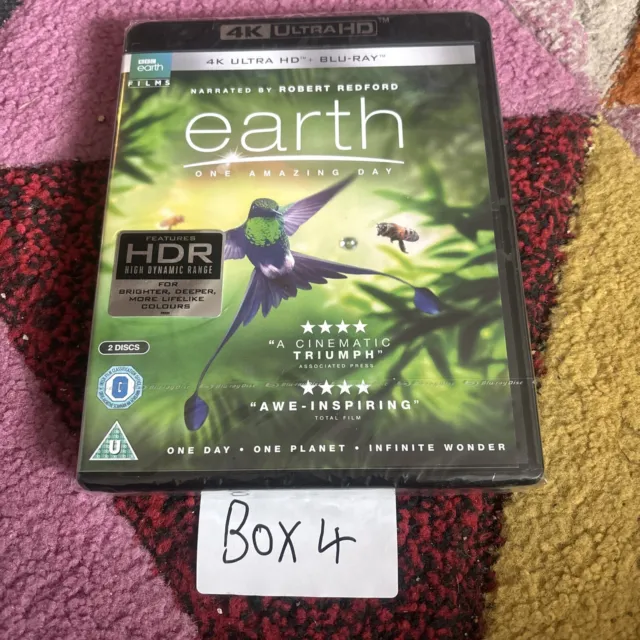 Earth One Amazing Day 4k Blu Ray