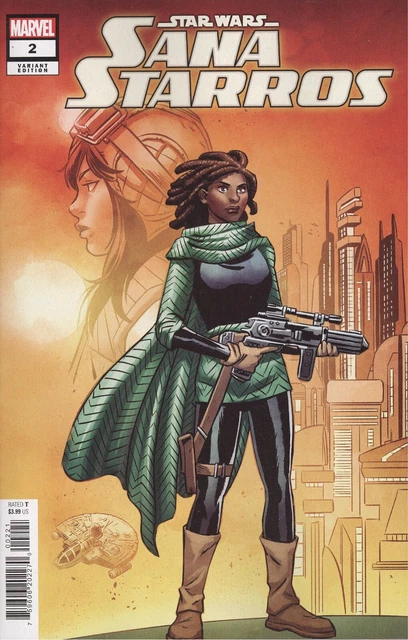 Star Wars: Sana Starros #2 Bustos Variant Vf/Nm Marvel Hohc 2023