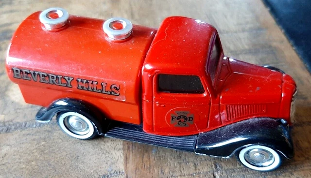 Micro Voiture Collection Solido - Ford V8 1936 Citerne SHELL - Échelle 1/19 - Rouge - Rare