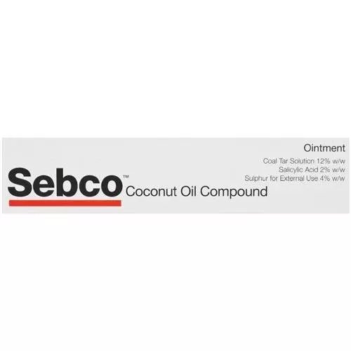 Sebco Coconut Oil Coal Tar Salicylic Acid Ointment 40g x 1