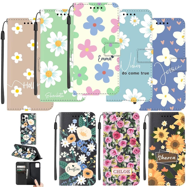 Personalized Wallet Leather Phone Case Cover For iPhone 14 Plus 13 Pro 12 11 XR