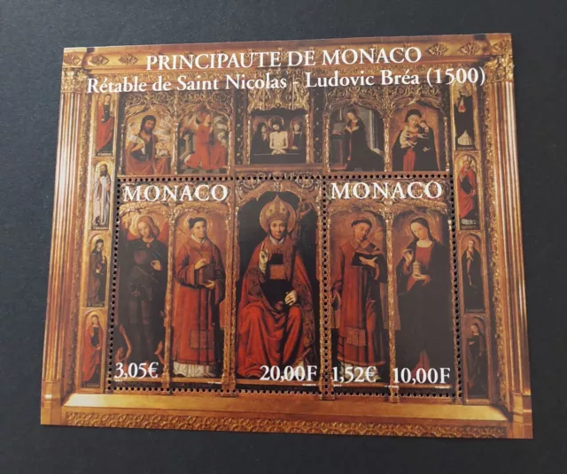 France Monaco 2000 bloc 84 neuf luxe **