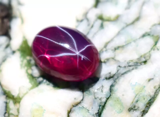 Certified New Natural Pink Star Ruby 10 CT Cabochon Cut Loose Gemstone