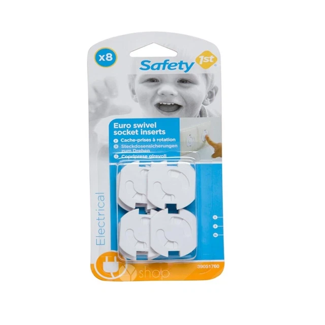 SAFETY 1ST Euro Drehbar Sockel Fügt , 8pcs