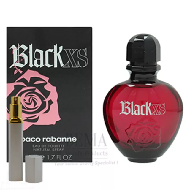 Paco Rabanne Black XS Woman EDT in nachfüllbarer Zerstauber 12ml Spray