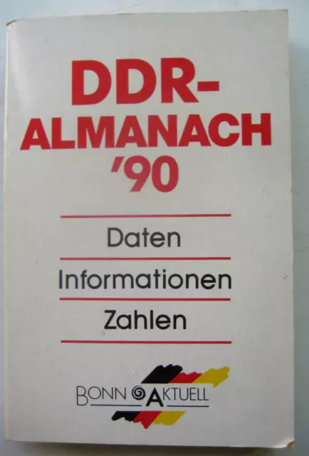 Fischbach DDR-Almanch  '90 Chronik Handbuch Wende revolution wiedervereinigung