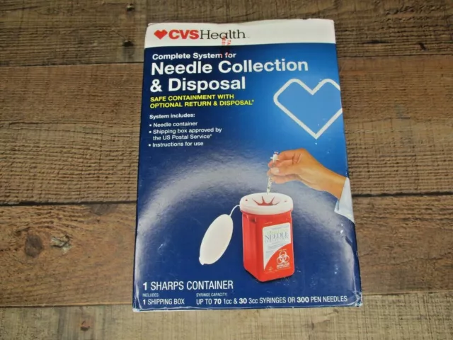 CVS Health Complete System For Needle Collection & Disposal