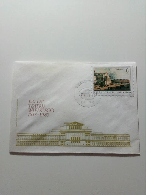 Polen 1983 FDC Mi 2849 Ersttagsbrief Ersttagsstempel