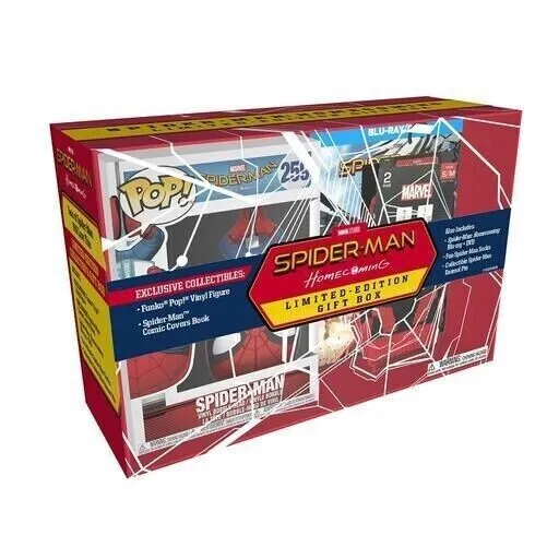 Funko Pop Spider-Man Homecoming Limited Edition Gift box Walmart Exclusive (New)