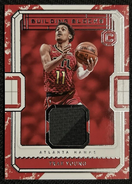 Trae Young RC Auto Cornerstones トレイ・ヤング 2018-19 Cornerstones Trae Young Crystal Rookie Quad Patch