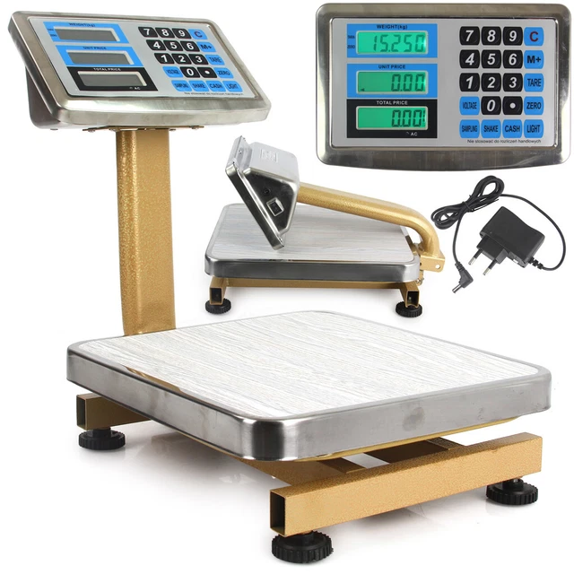 Basculas De Cocina BILANCIA ELETTRONICA DIGITALE PROFESSIONALE MAX 40 KG CON DISPLAY NUOVO Bascula Digital Comercial - Foto 9