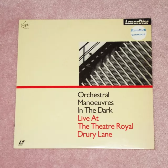 ORCHESTRAL MANOEUVRES IN THE DARK OMD Live 1981 - JAPAN PROMO/SAMPLE LASERDISC