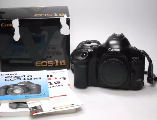 Canon EOS 1V SLR Boxed