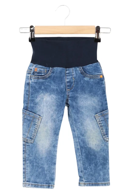 Pantaloni di stoffa bambini S.OLIVER blu taglia 86