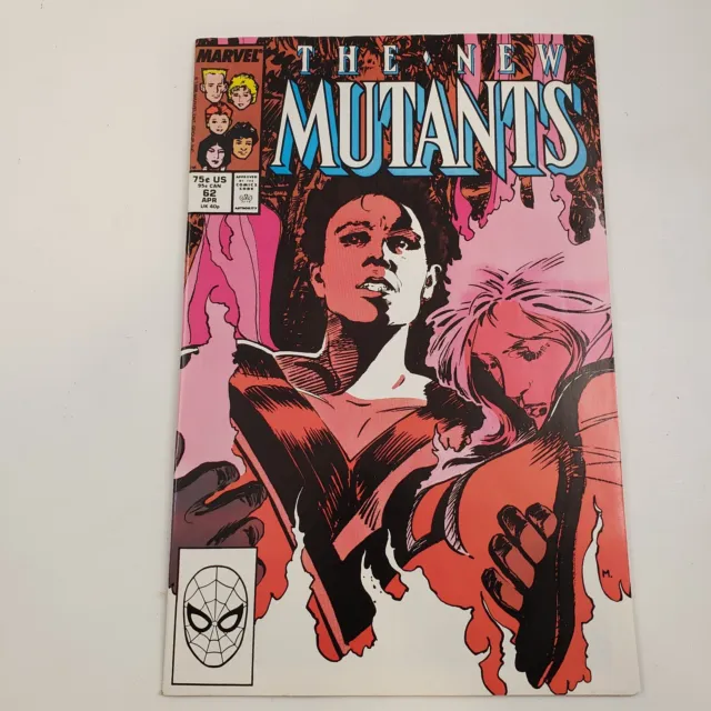 The New Mutants Vol. 1 No.62 Apr. 88 Marvel Comics  [NM]