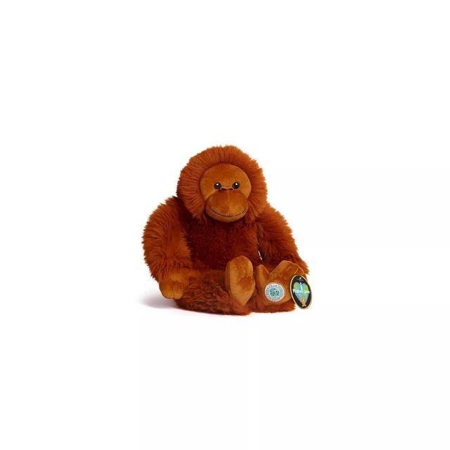 FAO Schwarz 10" Planet Love Recycled Bottle Orangutan Toy Plush