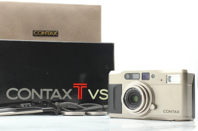 Read [Near MINT] Contax TVS 35mm Point & Shoot Film Camera 2x Backs from Japan