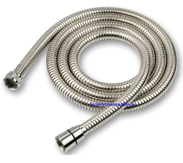 FLEXO DE DUCHA ACERO INOXIDABLE DE 1,70 A 2,25M bañera metal metalico para grifo